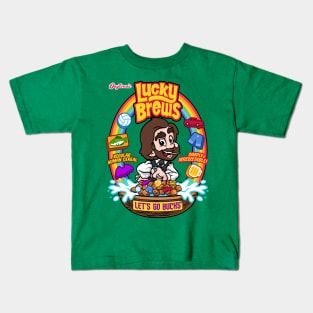 Lucky Brews Cereal Kids T-Shirt